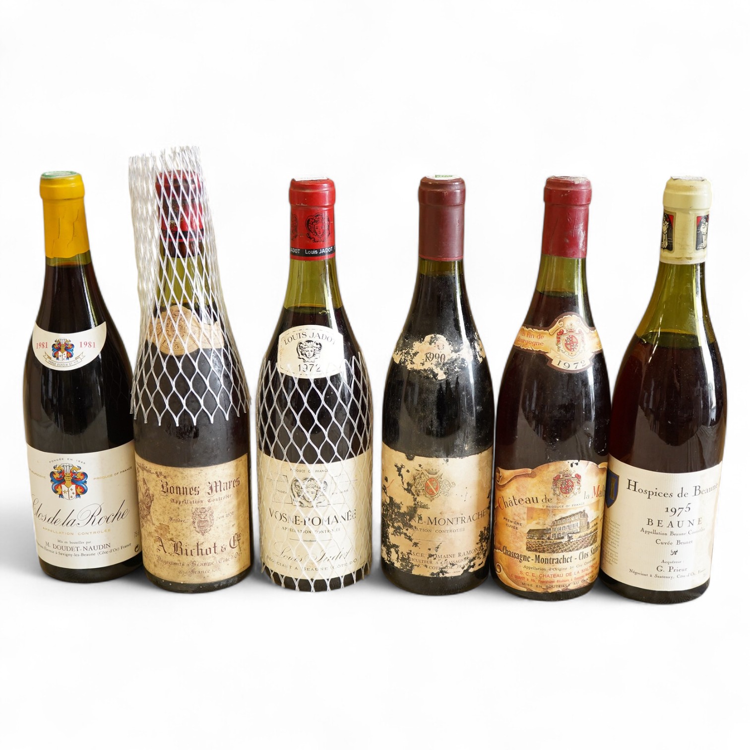 A mixed parcel of Burgundy red wine